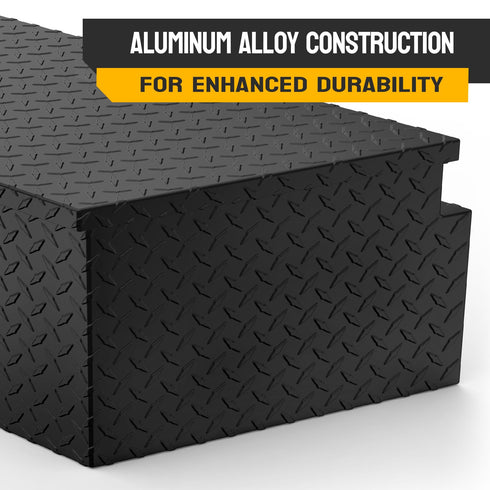 TUFFIOM 39 Inch Aluminum Trailer Tongue Tool Box