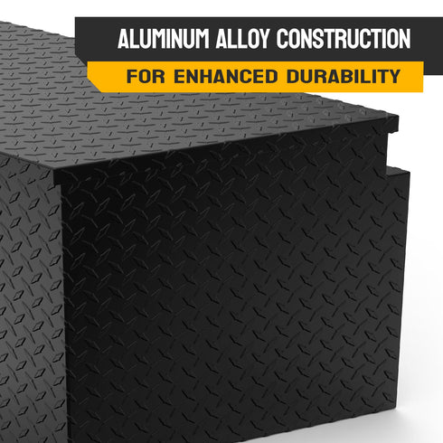 TUFFIOM 33 Inch Aluminum Trailer Tongue Tool Box