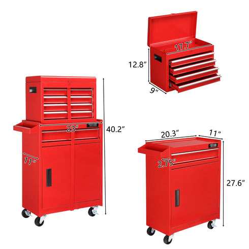 TUFFIOM 5-Drawer Rolling Tool Chest