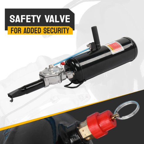 TUFFIOM 2.1 Gallon Air Tire Bead Seater