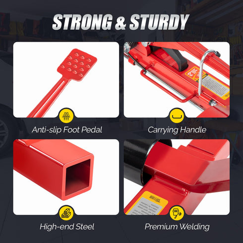 TUFFIOM 2PCS/4PCS 1500 lbs Mechanical Car Wheel Dolly