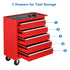 TUFFIOM 5-Drawer Rolling Tool Chest with Wheels