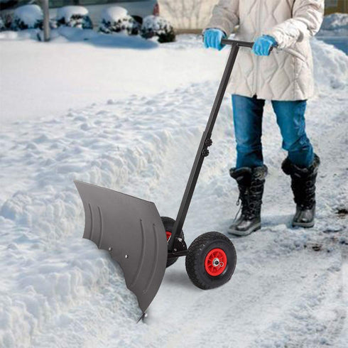 Tuffiom 29" Professional Snow Shovel with Wheels
