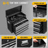 TUFFIOM 330 LBS 6-Drawer Rolling Tool Chest with Wheels
