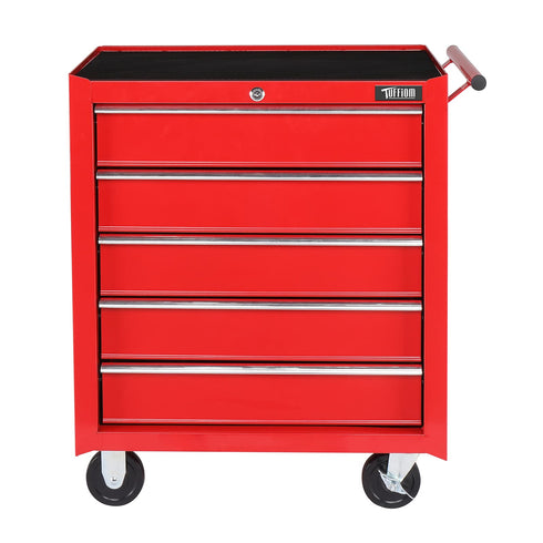 TUFFIOM 5-Drawer Rolling Tool Chest with Wheels