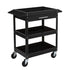TUFFIOM 330 LBS 3-Tier Rolling Tool Cart With Drawer