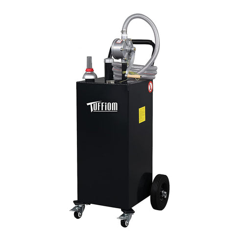 TUFFIOM 20/30/35 Gallon Portable Fuel Storage Tank with Wheels