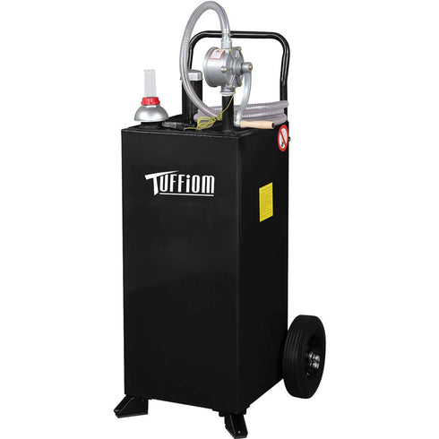 TUFFIOM 20/30/35 Gallon Portable Fuel Storage Tank with Wheels