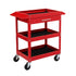 TUFFIOM 330 LBS 3-Tier Rolling Tool Cart With Drawer