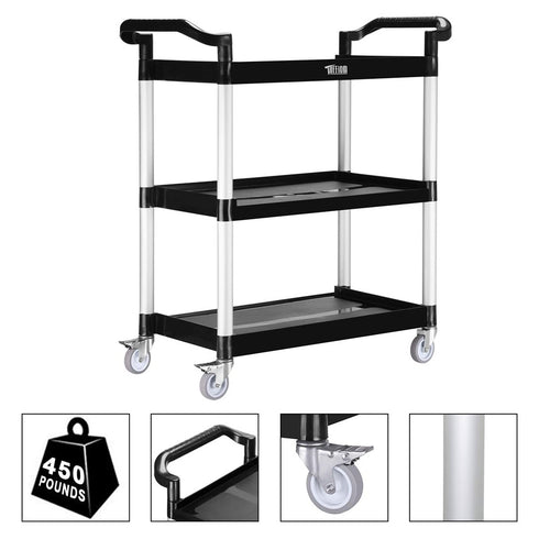 TUFFIOM 330 LBS Heavy Duty Utility Service Cart