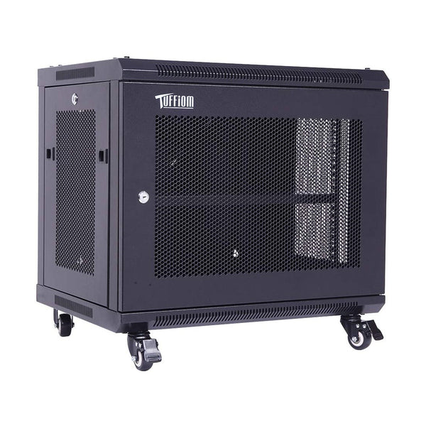 TUFFIOM 19in Casters Network Cabinet Enclosure