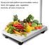 TUFFIOM G7S 661lb Weight Electronic Platform Scale With LCD Display Stainless Steel