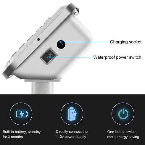 TUFFIOM G7S 661lb Weight Electronic Platform Scale With LCD Display Stainless Steel