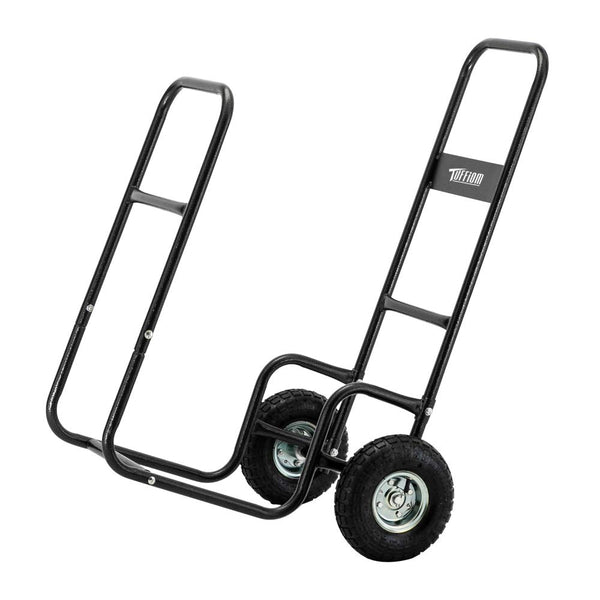 TUFFIOM Firewood Log Cart with Rolling Wheel