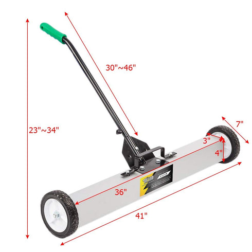 TUFFIOM Magnetic Pickup Floor Sweeper