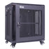 TUFFIOM 19in Casters Network Cabinet Enclosure