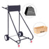 TUFFIOM 315lbs Boat Motor Stand Engine Carrier Dolly Cart With Wheels