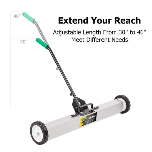 TUFFIOM Magnetic Pickup Floor Sweeper