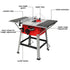 TUFFIOM 10in Table Saw Portable Jobsite Table Saw with Folding Stand