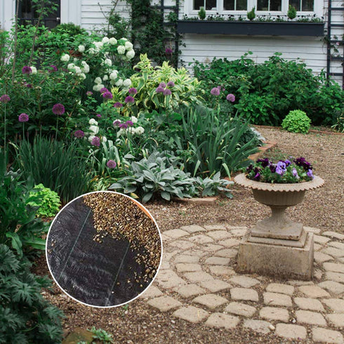 TUFFIOM Weed Barrier Landscape Fabric Outdoor Ground Cover