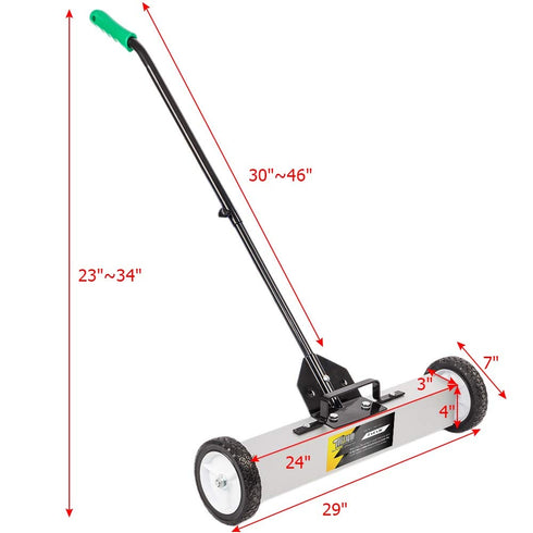 TUFFIOM Magnetic Pickup Floor Sweeper