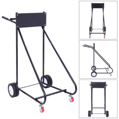 TUFFIOM 315lbs Boat Motor Stand Engine Carrier Dolly Cart With Wheels