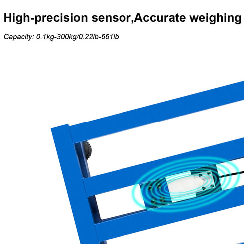 TUFFIOM G7S 661lb Weight Electronic Platform Scale With LCD Display