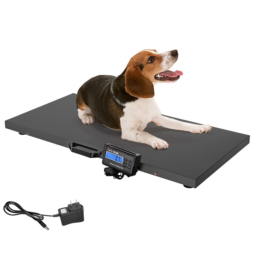 Large 660lb STAINLESS STEEL Dog Digital Pet Scale Veterinary